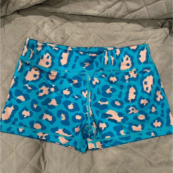 IAB | Shorts | Iab Mfg 3 Inch No Ride Grip On Legs Patterned Spandex Shorts  Sz 2 Xl | Poshmark